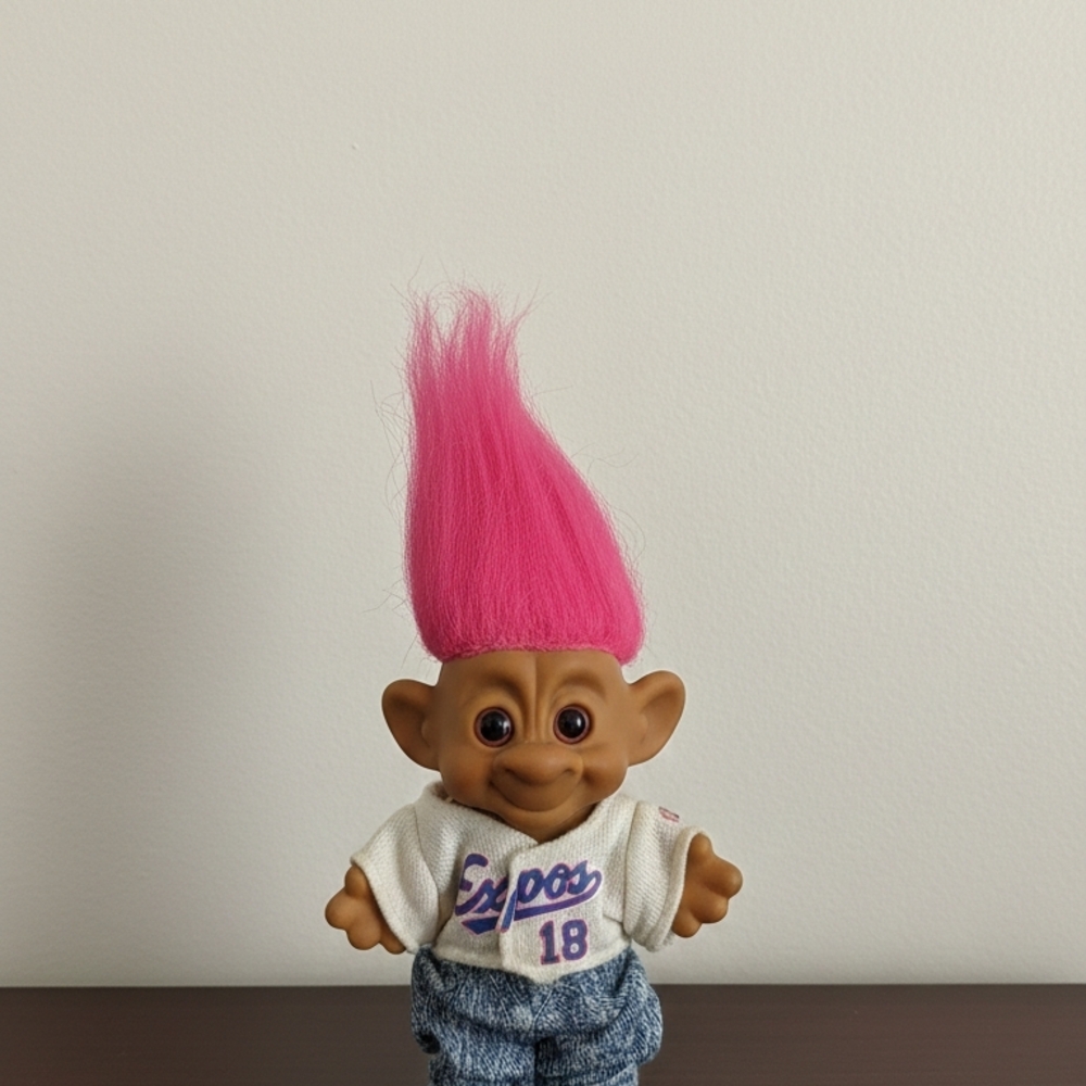 VTG 1993 Montreal Expos Russ Forest Troll - #18 Moisés Alou - 25th Anniversary
